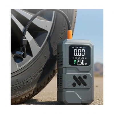 Leerfei ST-9654 Dijital Göstergeli Hava Pompası | Akü Şarj Takviyesi | Powerbank