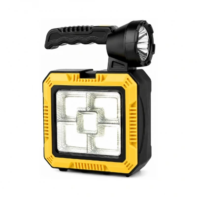 GP-615 Güneş Enerjili Taşınabilir Kamp Lambalı Takım Çantası | 20W 2000 Lümen | Powerbank Özellikli