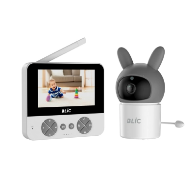 Blic Blm-66 Monitörlü Smart Ip Full Hd 360° Akıllı Güvenlik Kamerası | Bebek Kamerası Blic Blm-66 Monitörlü Smart Ip Full Hd 360° Akıllı Güvenlik Kamerası | Bebek Kamerası