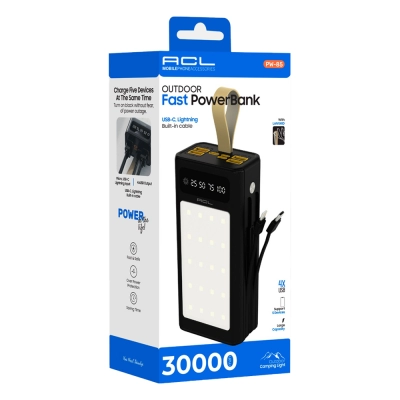 Acl PW85 30000 Mah 2li Kablolu Powerbank Acl PW85 30000 Mah 2li Kablolu Powerbank