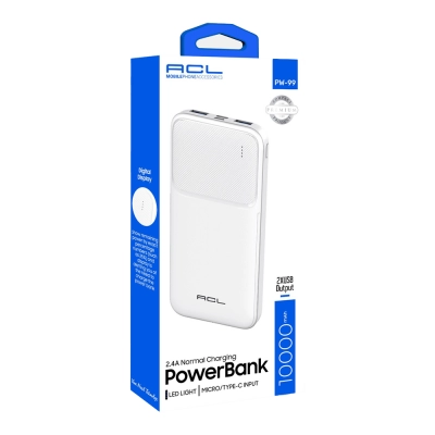 Acl Pw99 10000 Mah Powerbank Acl Pw99 10000 Mah Powerbank