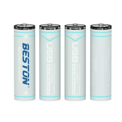 Beston P2-02C USB Type-C Şarjlı AA size Kalem Pil | 4 Adet Beston P2-02C USB Type-C Şarjlı AA size Kalem Pil | 4 Adet