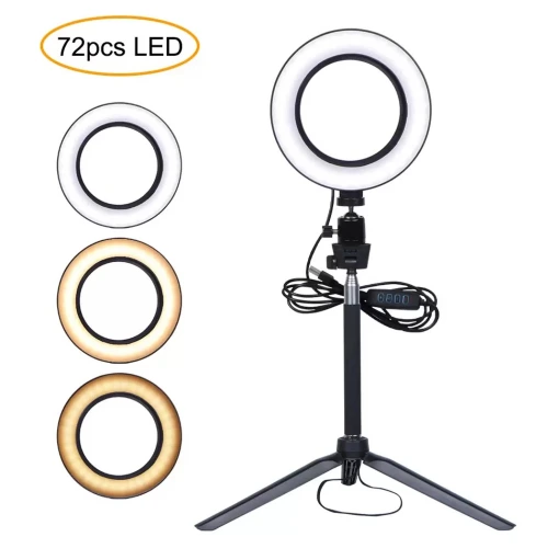 MJ26 Halka Led 10" RGB Selfie Işığı | Tripod