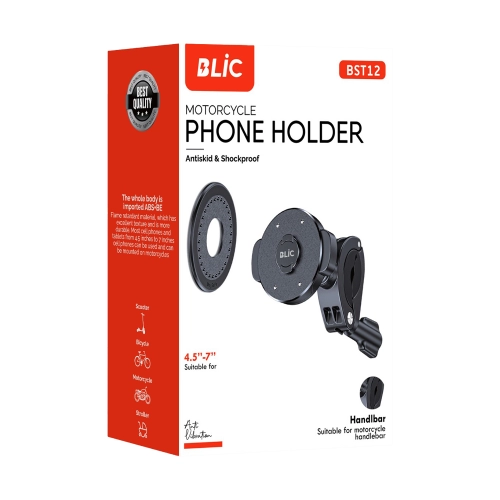 Blic Bst12 Bisiklet | Motosiklet Telefon Tutucu Blic Bst12 Bisiklet | Motosiklet Telefon Tutucu