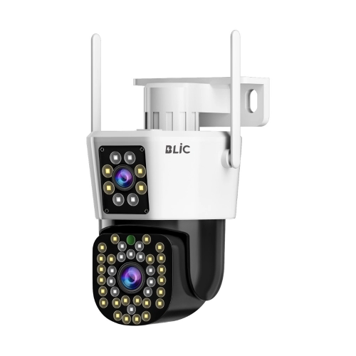 Blic Blm55 Çift Lens 4MP 4K Ultra HD IP Kamera | 8x Zoom Blic Blm55 Çift Lens 4MP 4K Ultra HD IP Kamera | 8x Zoom
