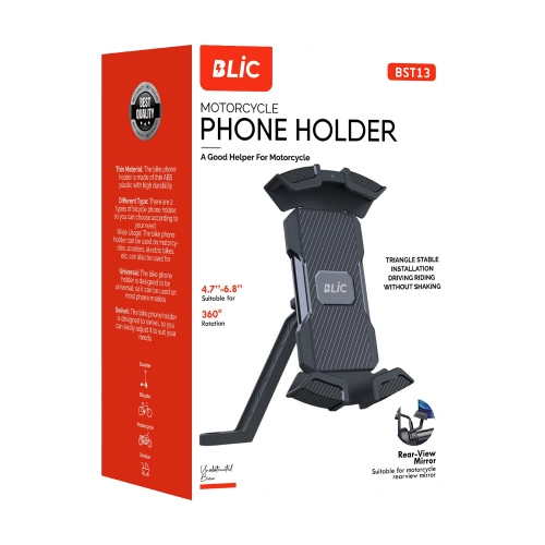 Blic Bst13 Bisiklet | Motosiklet Telefon Tutucu Blic Bst13 Bisiklet | Motosiklet Telefon Tutucu
