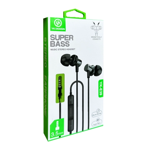 Yk Design E39 Akg Mikrofonlu Kablolu Kulaklık Yk Design E39 Akg Mikrofonlu Kablolu Kulaklık