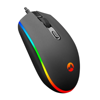 Everest GX66 Kablolu 1600dpi Oyuncu Mouse | RGB Renk Işıklı