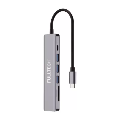 Fulltech FH8 Type-c To 7in1 Dönüştürücü Fulltech FH8 Type-c To 7in1 Dönüştürücü