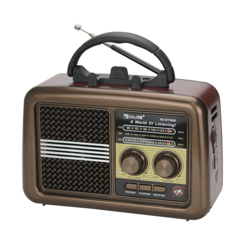 Golon BT-3600 Bluetooth Nostaljik Speaker Golon BT-3600 Bluetooth Nostaljik Speaker