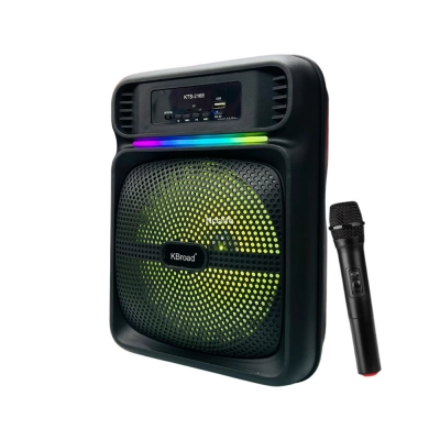 KTS-2168 Bluetooth 8" Speaker | Mikrofon