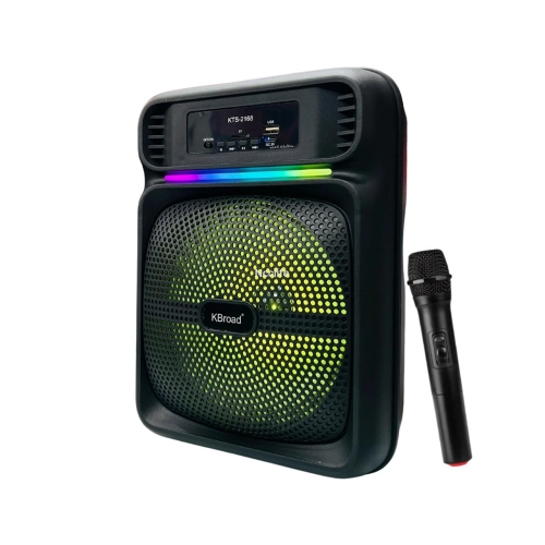 KTS-2168 Bluetooth 8" Speaker | Mikrofon KTS-2168 Bluetooth 8" Speaker | Mikrofon