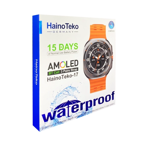 HainoTeko 17 Amoled Ekran Akıllı Saat | 3 Kordon HainoTeko 17 Amoled Ekran Akıllı Saat | 3 Kordon