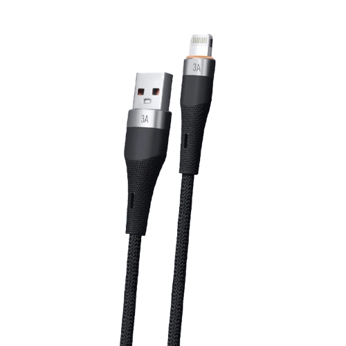 Powerway Hc03 3A 27W Örgülü Lightning Hızlı Şarj Kablosu
