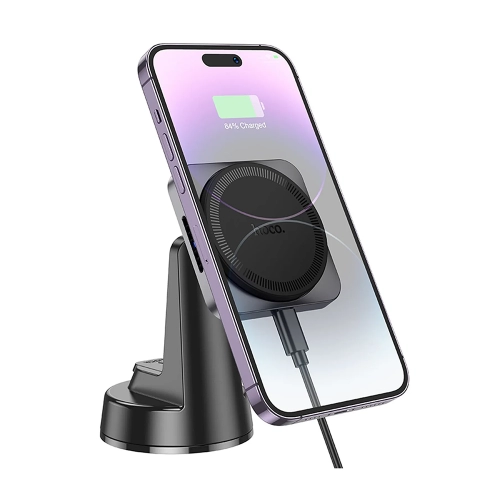 Hoco HW16 Araç İçi Mıknatıslı 15W Kablosuz Şarjlı Telefon Tutucu Hoco HW16 Araç İçi Mıknatıslı 15W Kablosuz Şarjlı Telefon Tutucu