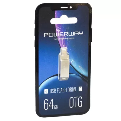 Powerway 64GB İphone Otg Flash Bellek Powerway 64GB İphone Otg Flash Bellek