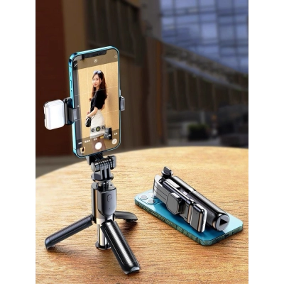 Jc02s Buetooth Kumandalı Selfie Çubuğu Jc02s Buetooth Kumandalı Selfie Çubuğu