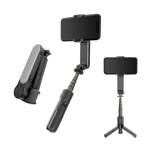L09 Buetooth Kumandalı Selfie Çubuğu 70cm | Gimbal Sabitleyici |Tripod 360 Oynar Kafa L09 Buetooth Kumandalı Selfie Çubuğu 70cm | Gimbal Sabitleyici |Tripod 360 Oynar Kafa