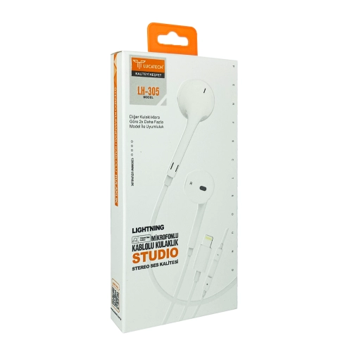 Lucatech LH-305 Iphone Kulaklık | Mikrofonlu Lucatech LH-305 Iphone Kulaklık | Mikrofonlu