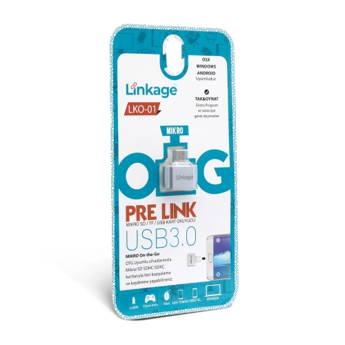 Linkage Lko-01 Micro Usb Çeviri Linkage Lko-01 Micro Usb Çeviri