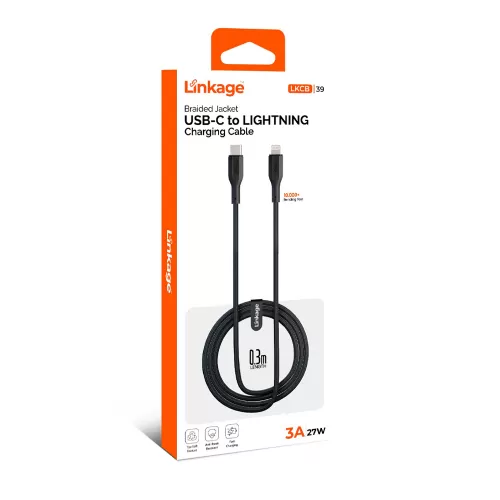 Linkage Lkcb 39 27W 3A 0.3cm İphone Pd Şarj Kablosu