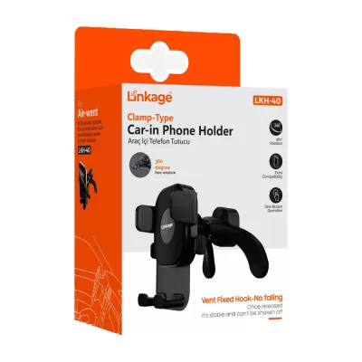 Linkage LKH40 Araç İçi Telefon Tutucu Linkage LKH40 Araç İçi Telefon Tutucu