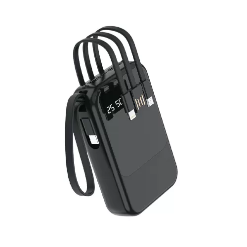 Linkage LKP53 10000 Mah Kendinden Kablolu Powerbank | Led Gösterge Linkage LKP53 10000 Mah Kendinden Kablolu Powerbank | Led Gösterge