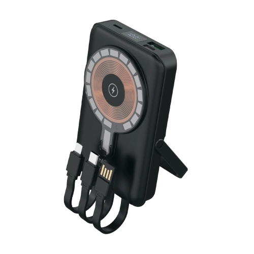 Linkage LKP54 10000 Mah Kendinden Kablolu Powerbank | 15W Kablosuz Şarj | Led Gösterge Linkage LKP54 10000 Mah Kendinden Kablolu Powerbank | 15W Kablosuz Şarj | Led Gösterge