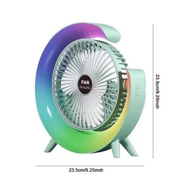 LM102 RGB Işıklı Vantilatör