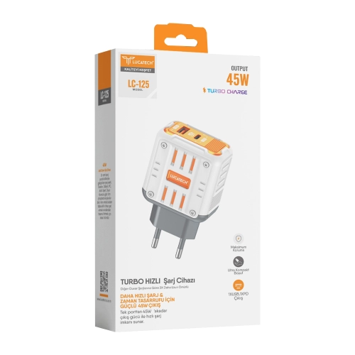 Lucatech Lc125 Pd | Usb 45W Başlık
