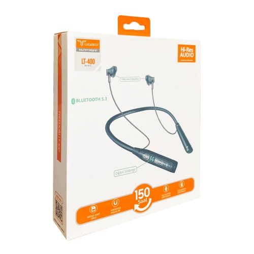 Lucatech LT400 150 Saat Boyun Askılı Bluetooth Kulaklık Lucatech LT400 150 Saat Boyun Askılı Bluetooth Kulaklık
