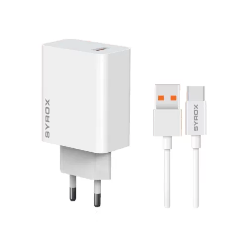 Syrox M67T 67W  Turbo Type-c Hızlı Şarj Aleti