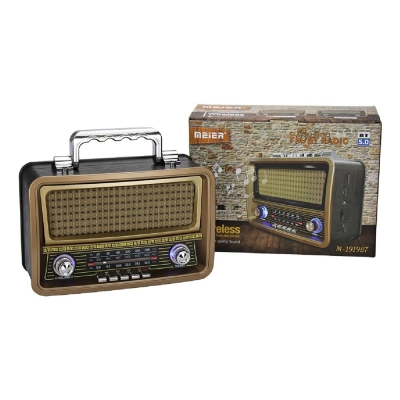 Meier Md-1919 Nostalji Bluetooth Speaker Meier Md-1919 Nostalji Bluetooth Speaker