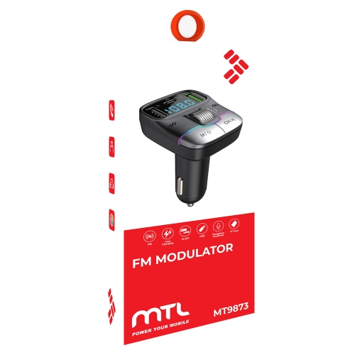 Mtl Mt9873 Bluetooth Fm Transmitter Mtl Mt9873 Bluetooth Fm Transmitter