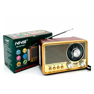 NNS NS-6676BT Nostalji Bluetooth Speaker NNS NS-6676BT Nostalji Bluetooth Speaker