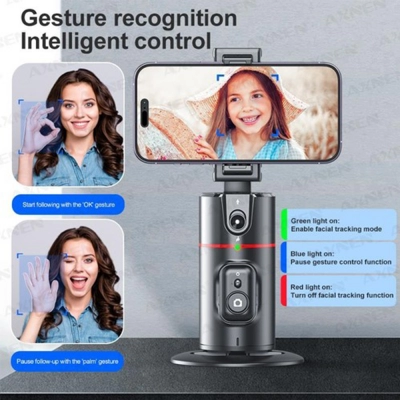 P02 Profesyonel 360 Derece Gimbal Öz Çekim Telefon Sabitleyici | Video Çekimi P02 Profesyonel 360 Derece Gimbal Öz Çekim Telefon Sabitleyici | Video Çekimi