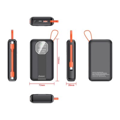 YK Design P954 45W 20000 mAh Kablolu Powerbank YK Design P954 45W 20000 mAh Kablolu Powerbank