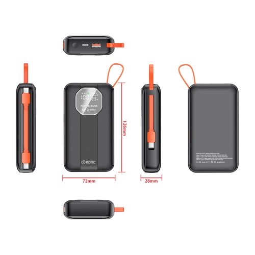 YK Design P954 45W 20000 mAh Kablolu Powerbank YK Design P954 45W 20000 mAh Kablolu Powerbank