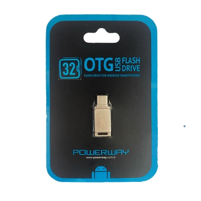 Powerway 32GB Type-C Otg Flash Bellek | USB 2.0 Powerway 32GB Type-C Otg Flash Bellek | USB 2.0