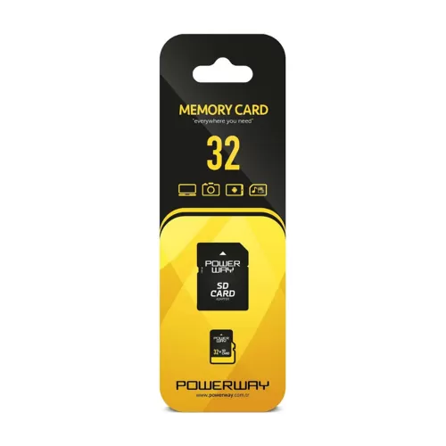 Powerway 32GB Hafıza Kartı Powerway 32GB Hafıza Kartı