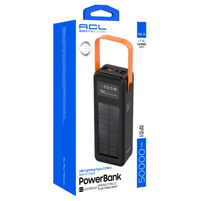 Acl PW19 50000 Mah Lcd Powerbank | Kamp Işığı