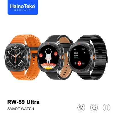 HainoTeko RW-59 Ultra Amoled Ekran Akıllı Saat | 3 Kordon HainoTeko RW-59 Ultra Amoled Ekran Akıllı Saat | 3 Kordon