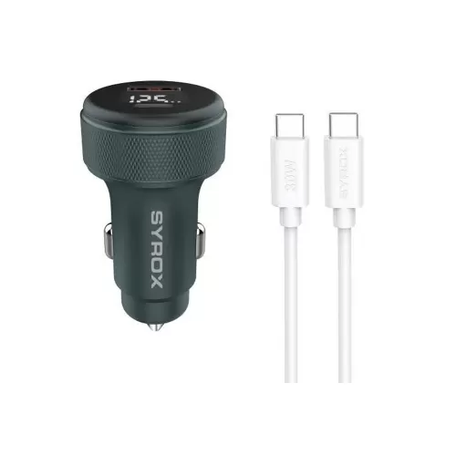 Syrox SC30T PD 30W Oto Şarj Aleti Syrox SC30T PD 30W Oto Şarj Aleti