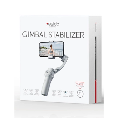 Yesido SF18 360 Derece Otomatik Yüz Takipli Tripodlu BT 5.0 Selfie Gimbal Yesido SF18 360 Derece Otomatik Yüz Takipli Tripodlu BT 5.0 Selfie Gimbal