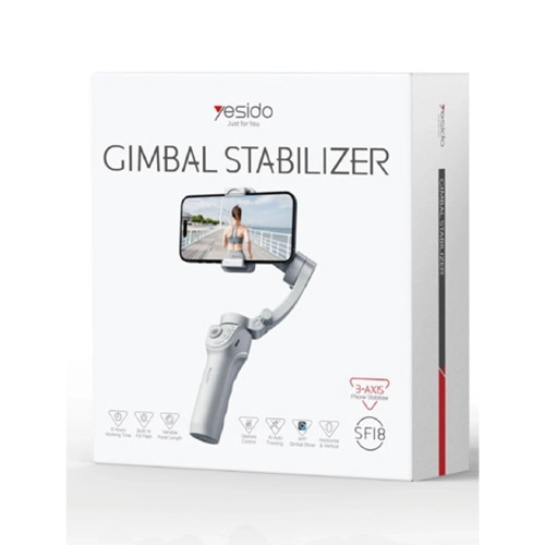 Yesido SF18 360 Derece Otomatik Yüz Takipli Tripodlu BT 5.0 Selfie Gimbal Yesido SF18 360 Derece Otomatik Yüz Takipli Tripodlu BT 5.0 Selfie Gimbal