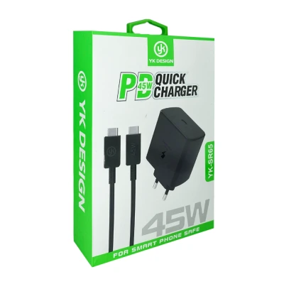 Yk Design SR65 45W Pd Type-C Şarj Aleti