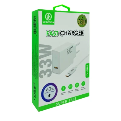 Yk Design SR68 33W Type-c Şarj Aleti