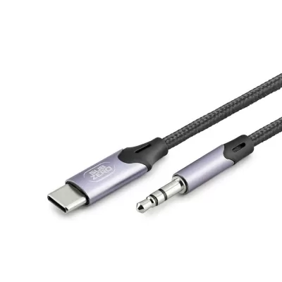 Subzero AX90 Type-C Aux Dönüştürücü Metal Hasır Kablo