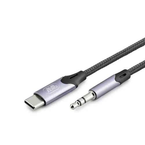 Subzero AX90 Type-C Aux Dönüştürücü Metal Hasır Kablo