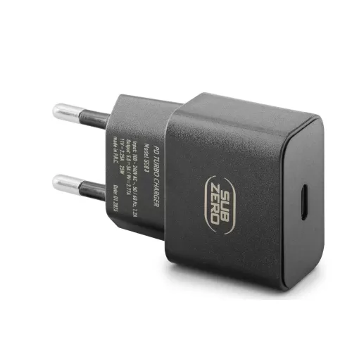 Subzero SG83 25W PD Type-C Girişli Ev Şarj Başlığı